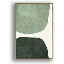 IDEA4WALL Framed Canvas Print Wall Art Multicolor Scientific Circle Diagram Geometric Shapes Illustrations Modern Art Chic Colorful for Living Room, Bedroom, Office - 16"x24" Natural