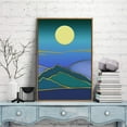 thumbnail image 1 of IDEA4WALL Framed Canvas Prints Wall Art Abstract Mountain Nature Scenery Landscape Artwork for Living Room Decoration, 16x24 inches, 1 of 4