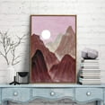 thumbnail image 1 of IDEA4WALL Framed Canvas Prints Wall Art Abstract Mountain Nature Scenery Landscape Artwork for Living Room Decoration, 24x36 inches, 1 of 4