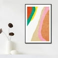 thumbnail image 1 of IDEA4WALL Framed Canvas Prints Wall Art Colorful Rainbow Rings for Living Room, Bedroom, Office Ready to Hang - 16x24 inches, 1 of 4