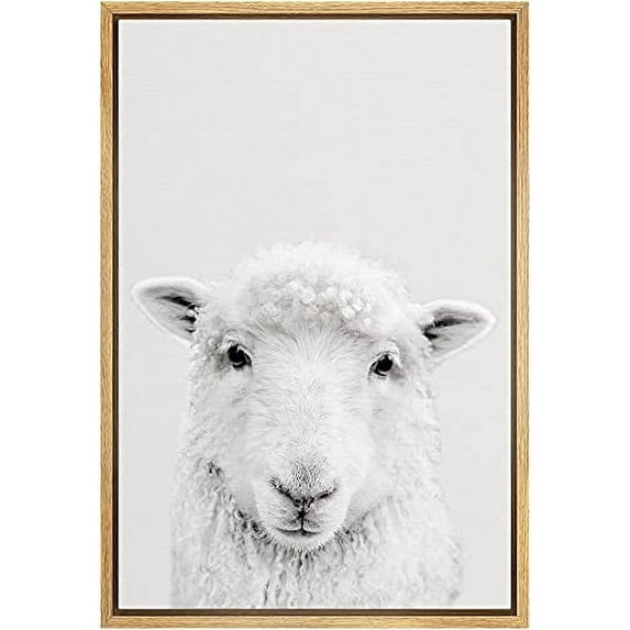 IDEA4WALL Framed Canvas Wall Art 16x24 inches 19