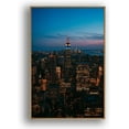 thumbnail image 1 of IDEA4WALL Framed Canvas Wall Art Beautiful Bridges in the City, 1 of 4