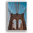 thumbnail image 1 of IDEA4WALL Framed Canvas Wall Art Beautiful Bridges in the City, 1 of 4