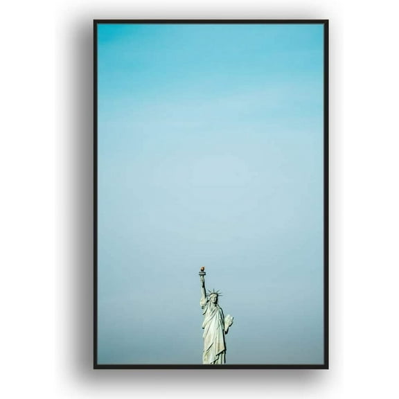 IDEA4WALL Framed Canvas Wall Art Beautiful Bridges in the City