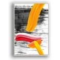 thumbnail image 1 of IDEA4WALL Framed Canvas Wall Art Brush Color Paint Strokes, 1 of 4