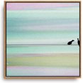 thumbnail image 1 of IDEA4WALL Framed Canvas Wall Art Flying Birds in the Colorful Sky, 1 of 4