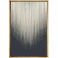 thumbnail image 1 of IDEA4WALL Framed Canvas Wall Art Grunge Duotone Paint Stroke Landscape Modern Art Nordic Minimal Abstract Digital Art Contemporary Artwork for Living Room, Bedroom, Office - Natural 24"x36", 1 of 5