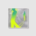 thumbnail image 1 of IDEA4WALL Framed Canvas Wall Art for Living Room, Bedroom Abstract Color Illusion Canvas Prints for Modern Home Decoration Ready to Hang - 16x16 inches, 1 of 4
