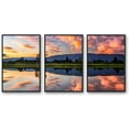 thumbnail image 1 of IDEA4WALL Framed Canvas Wall Art for Living Room, Bedroom Beautiful Nature Norway Landscape Canvas Prints for Modern Home Decoration Ready to Hang - 24"x36"x3 Panels, 1 of 4