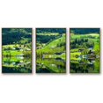 thumbnail image 1 of IDEA4WALL Framed Canvas Wall Art for Living Room, Bedroom Beautiful Nature Norway Landscape Canvas Prints for Modern Home Decoration Ready to Hang - 16"x24"x3 Panels, 1 of 4