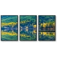 thumbnail image 1 of IDEA4WALL Framed Canvas Wall Art for Living Room, Bedroom Beautiful Nature Norway Landscape Canvas Prints for Modern Home Decoration Ready to Hang - 24"x36"x3 Panels, 1 of 4