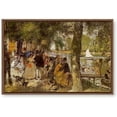 thumbnail image 1 of IDEA4WALL Framed Canvas Wall Art for Living Room, Bedroom La Grenouillere by Pierre-Auguste Renoir Canvas Prints for Modern Home Decoration Ready to Hang, 1 of 4