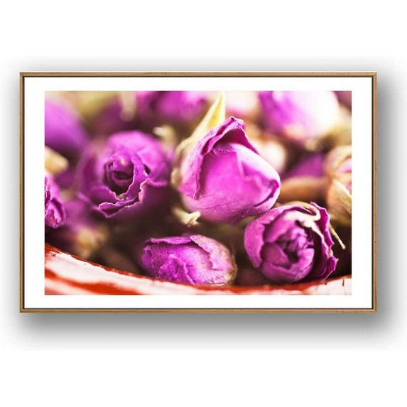 IDEA4WALL Framed Canvas Wall Art Rose Flowers Floral Picture Prints for Modern Home Decoration