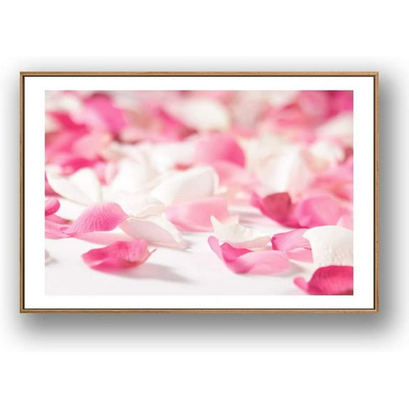 IDEA4WALL Framed Canvas Wall Art Rose Flowers Floral Picture Prints for Modern Home Decoration