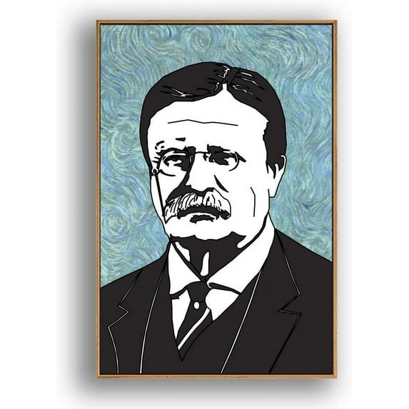 IDEA4WALL Framed Canvas Wall Art for Living Room, Bedroom America President Canvas Prints for Modern Home Decoration Ready to Hang