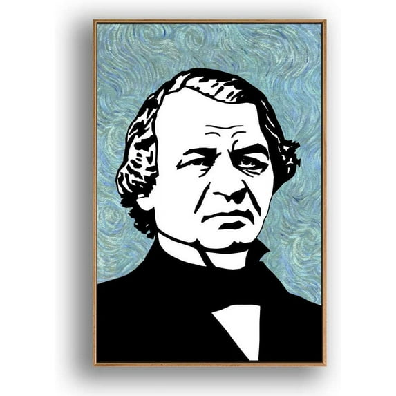 IDEA4WALL Framed Canvas Wall Art for Living Room, Bedroom America President Canvas Prints for Modern Home Decoration Ready to Hang