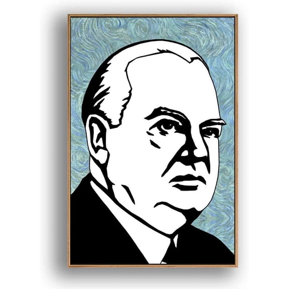 IDEA4WALL Framed Canvas Wall Art for Living Room, Bedroom America President Canvas Prints for Modern Home Decoration Ready to Hang