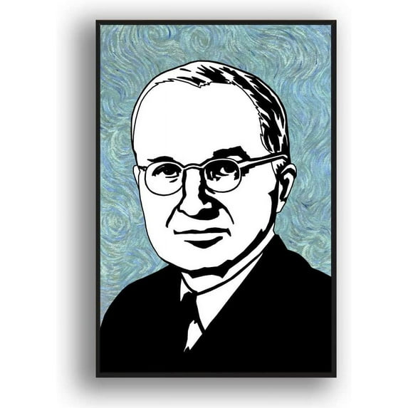 IDEA4WALL Framed Canvas Wall Art for Living Room, Bedroom America President Canvas Prints for Modern Home Decoration Ready to Hang