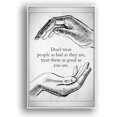 thumbnail image 1 of IDEA4WALL Framed Canvas Wall Art for Living Room, Bedroom Beautiful Quotes Canvas Prints for Modern Home Decoration Ready to Hang, 1 of 4