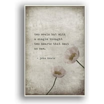 IDEA4WALL Framed Canvas Wall Art for Living Room, Bedroom Beautiful Quotes Canvas Prints for Modern Home Decoration Ready to Hang