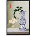 thumbnail image 1 of IDEA4WALL Framed Canvas Wall Art for Living Room, Bedroom Blue and White Porcelain Canvas Prints for Modern Home Decoration Ready to Hang, 1 of 4