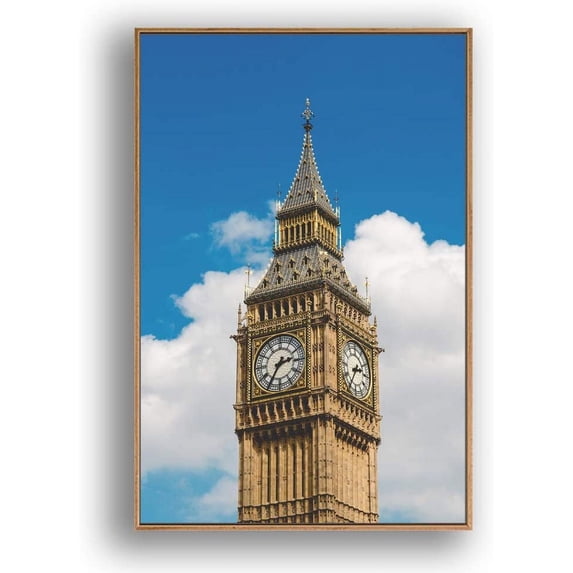 IDEA4WALL Framed Canvas Wall Art for Living Room, Bedroom Brooklyn Bridge and New York City Canvas Prints for Modern Home Decoration Ready to Hang