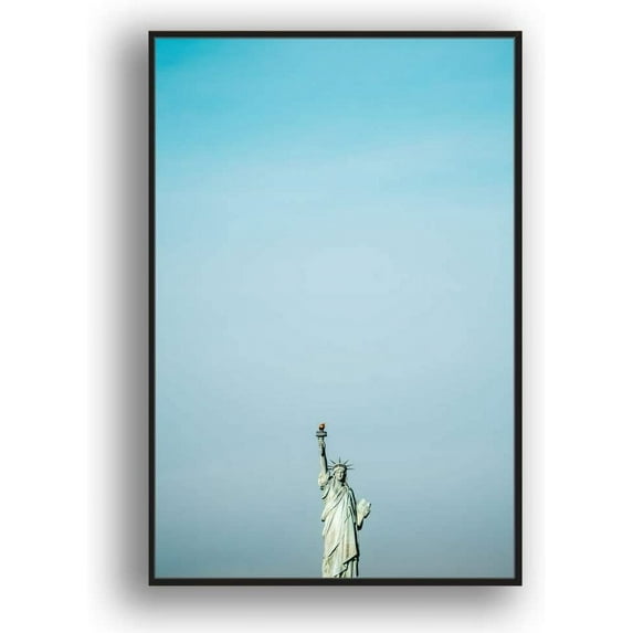IDEA4WALL Framed Canvas Wall Art for Living Room, Bedroom Brooklyn Bridge and New York City Canvas Prints for Modern Home Decoration Ready to Hang
