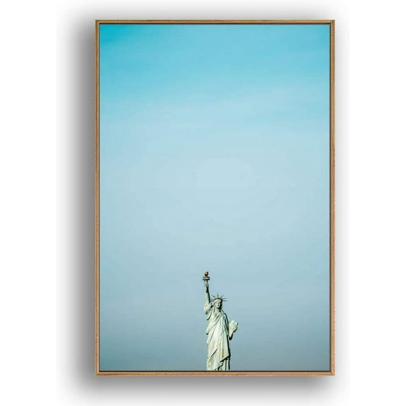 IDEA4WALL Framed Canvas Wall Art for Living Room, Bedroom Brooklyn Bridge and New York City Canvas Prints for Modern Home Decoration Ready to Hang