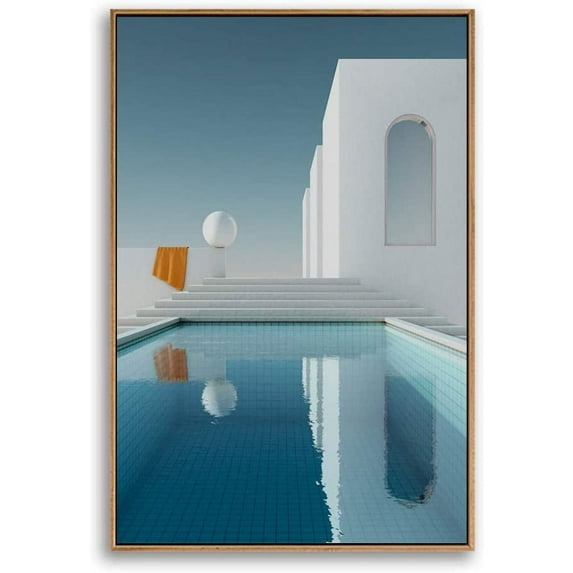 IDEA4WALL Framed Canvas Wall Art for Living Room, Bedroom Colorful Corridor Canvas Prints for Modern Home Decoration Ready to Hang