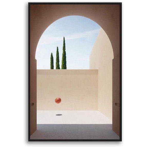 IDEA4WALL Framed Canvas Wall Art for Living Room, Bedroom Colorful Corridor Canvas Prints for Modern Home Decoration Ready to Hang
