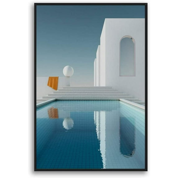 IDEA4WALL Framed Canvas Wall Art for Living Room, Bedroom Colorful Corridor Canvas Prints for Modern Home Decoration Ready to Hang