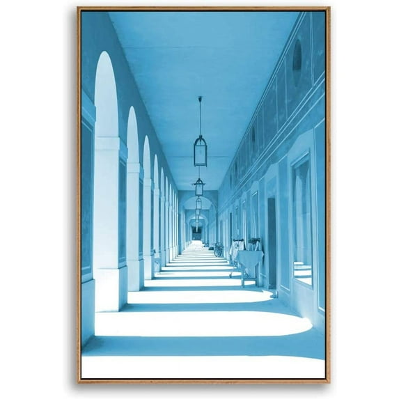 IDEA4WALL Framed Canvas Wall Art for Living Room, Bedroom Colorful Corridor Canvas Prints for Modern Home Decoration Ready to Hang
