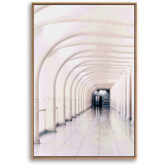 IDEA4WALL Framed Canvas Wall Art for Living Room, Bedroom Colorful Corridor Canvas Prints for Modern Home Decoration Ready to Hang