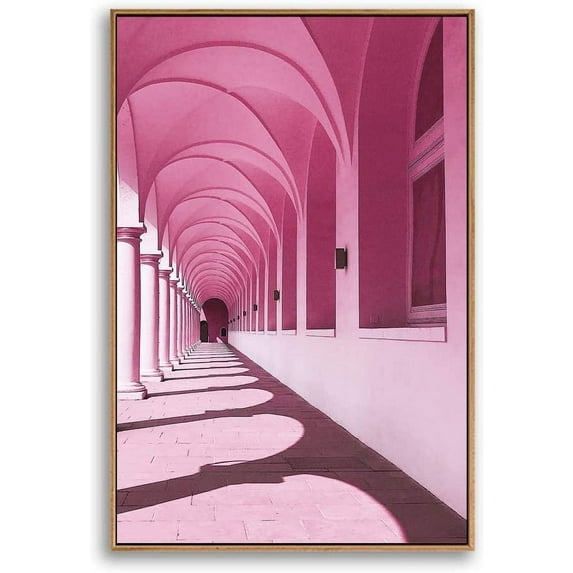 IDEA4WALL Framed Canvas Wall Art for Living Room, Bedroom Colorful Corridor Canvas Prints for Modern Home Decoration Ready to Hang