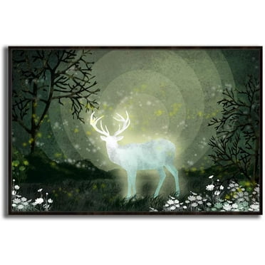 IDEA4WALL Framed Canvas Wall Art for Living Room, Bedroom Dreamland Theme Canvas Prints for Modern Home Decoration Ready to Hang