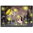 thumbnail image 1 of IDEA4WALL Framed Canvas Wall Art for Living Room, Bedroom Dreamland Theme Canvas Prints for Modern Home Decoration Ready to Hang, 1 of 4