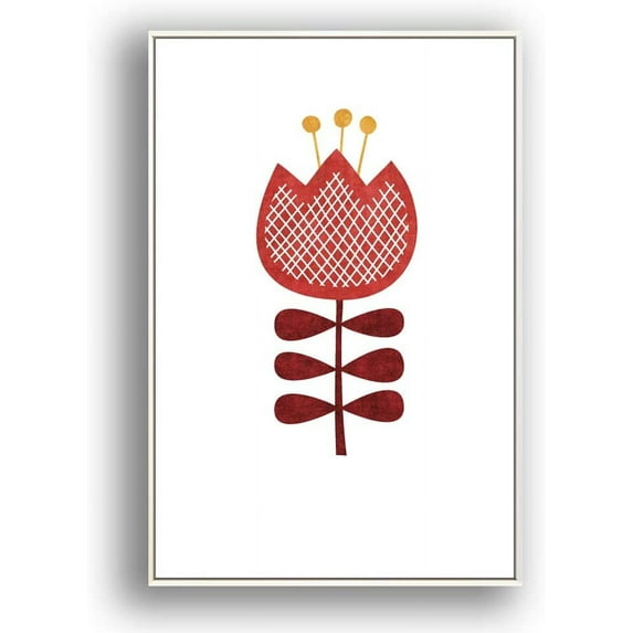 IDEA4WALL Framed Canvas Wall Art for Living Room, Bedroom Fashion Girl Canvas Prints for Modern Home Decoration Ready to Hang - 16"x24" inches