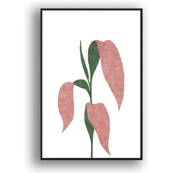 IDEA4WALL Framed Canvas Wall Art for Living Room, Bedroom Fashion Girl Canvas Prints for Modern Home Decoration Ready to Hang - 16"x24" inches