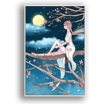 IDEA4WALL Framed Canvas Wall Art for Living Room, Bedroom Flow in The Dream Canvas Prints for Modern Home Decoration Ready to Hang