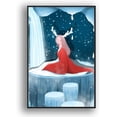 thumbnail image 1 of IDEA4WALL Framed Canvas Wall Art for Living Room, Bedroom Flow in The Dream Canvas Prints for Modern Home Decoration Ready to Hang, 1 of 4