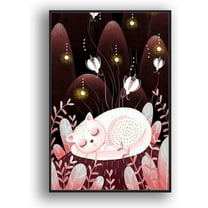 IDEA4WALL Framed Canvas Wall Art for Living Room, Bedroom Flow in The Dream Canvas Prints for Modern Home Decoration Ready to Hang