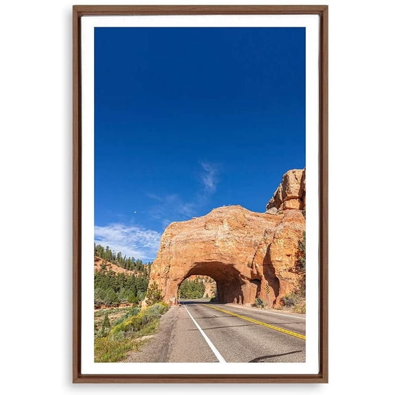 IDEA4WALL Framed Canvas Wall Art for Living Room, Bedroom Highway Canvas Prints for Modern Home Decoration Ready to Hang