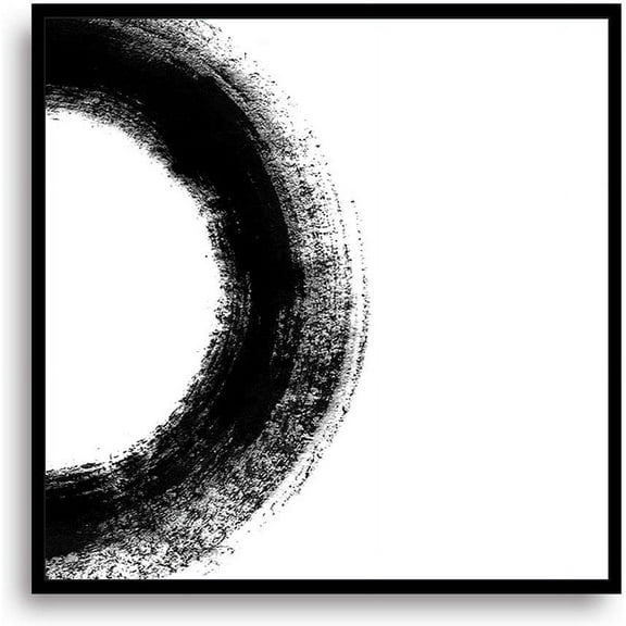 IDEA4WALL Framed Canvas Wall Art for Living Room, Bedroom Ink Painting Style Canvas Prints for Modern Home Decoration Ready to Hang