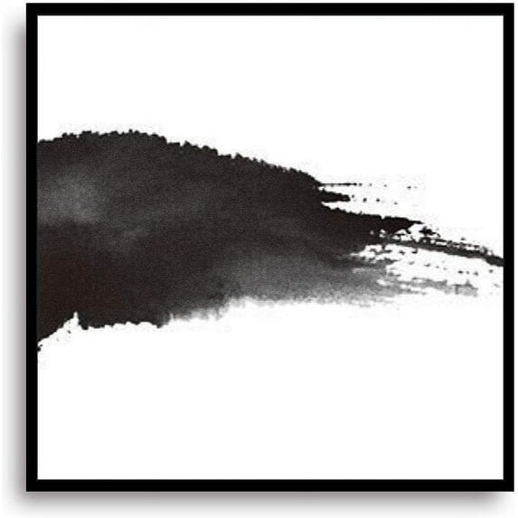 IDEA4WALL Framed Canvas Wall Art for Living Room, Bedroom Ink Painting Style Canvas Prints for Modern Home Decoration Ready to Hang