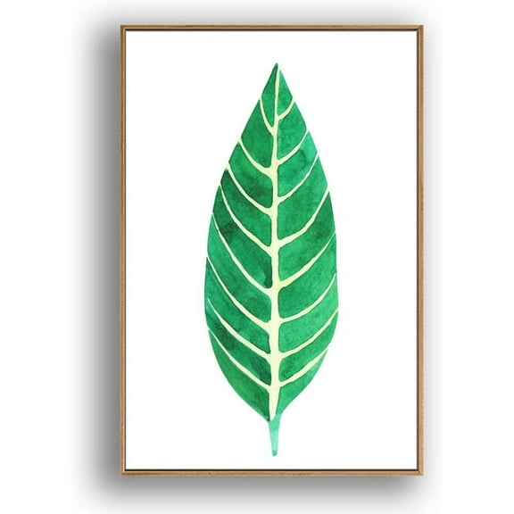 IDEA4WALL Framed Canvas Wall Art for Living Room, Bedroom Leaves Canvas Prints for Modern Home Decoration Ready to Hang