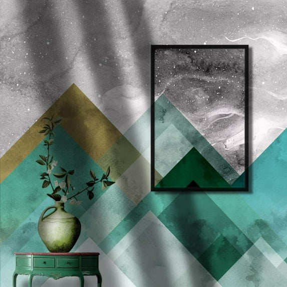 IDEA4WALL Framed Canvas Wall Art for Living Room, Bedroom Light Color Canvas Prints for Modern Home Decoration Ready to Hang