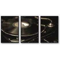 IDEA4WALL Framed Canvas Wall Art for Living Room, Bedroom Microphone Canvas Prints for Modern Home Decoration Ready to Hang