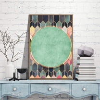 IDEA4WALL Framed Canvas Wall Art for Living Room, Bedroom Moon Canvas Prints for Modern Home Decoration Ready to Hang