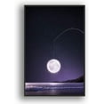 thumbnail image 1 of IDEA4WALL Framed Canvas Wall Art for Living Room, Bedroom Moon with Bright Canvas Prints for Modern Home Decoration Ready to Hang, 1 of 4