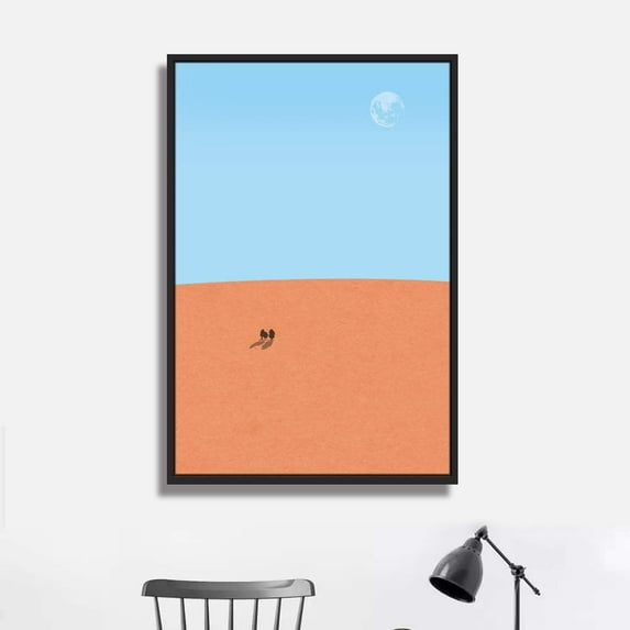 IDEA4WALL Framed Canvas Wall Art for Living Room, Bedroom Natural Scenery Canvas Prints for Modern Home Decoration Ready to Hang